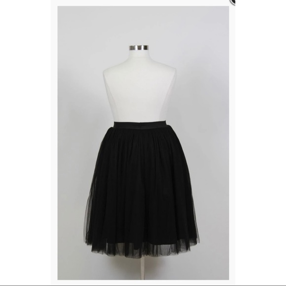 NWT Society+ Black Tulle Skirt Size 26/28 - Picture 2 of 4